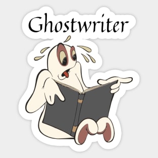 Ghostwriter Sticker